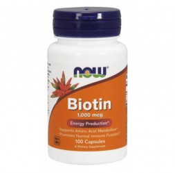 NOW Biotin 1000 мкг (100 кап)