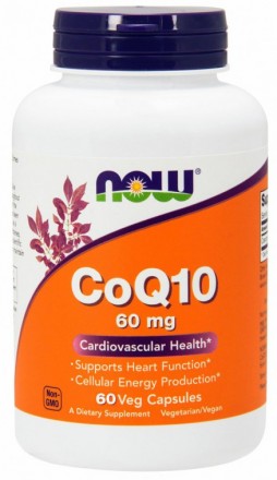 NOW CoQ-10 60 мг (60 кап)