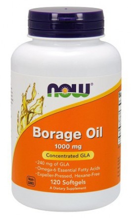 NOW Borage Oil 1500 мг (60 кап)
