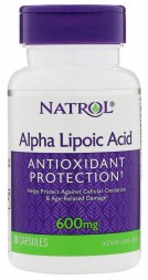 Natrol Alpha Lipoic Acid 600 мг (30 кап)