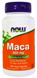 NOW Maca 500 мг (100 кап)