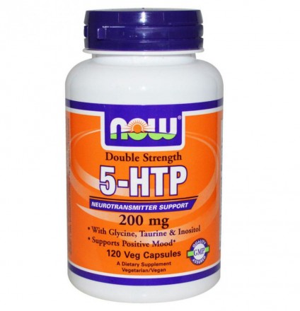NOW 5-HTP (200 мг) 60 кап